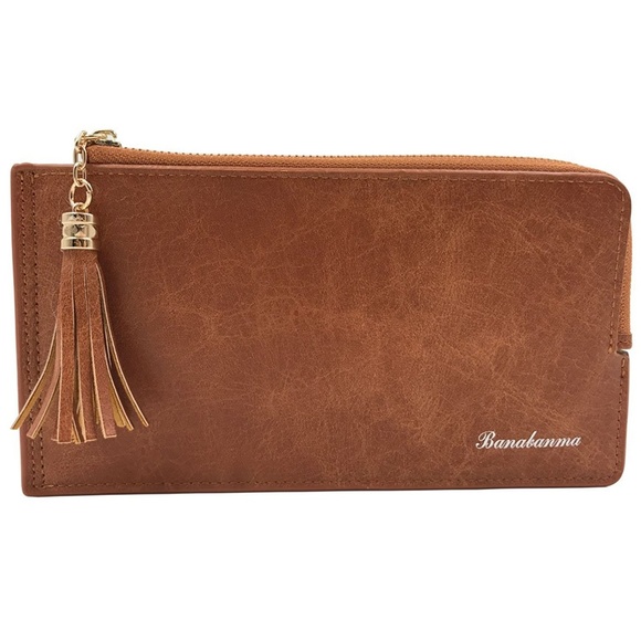 Womens RFID Bifold Phone Wallet Cards Organizer - Picture 2 of 5